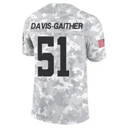 Arctic Camo Men's Akeem Davis-Gaither Indianapolis Colts Limited 2024 Salute to Service Jersey