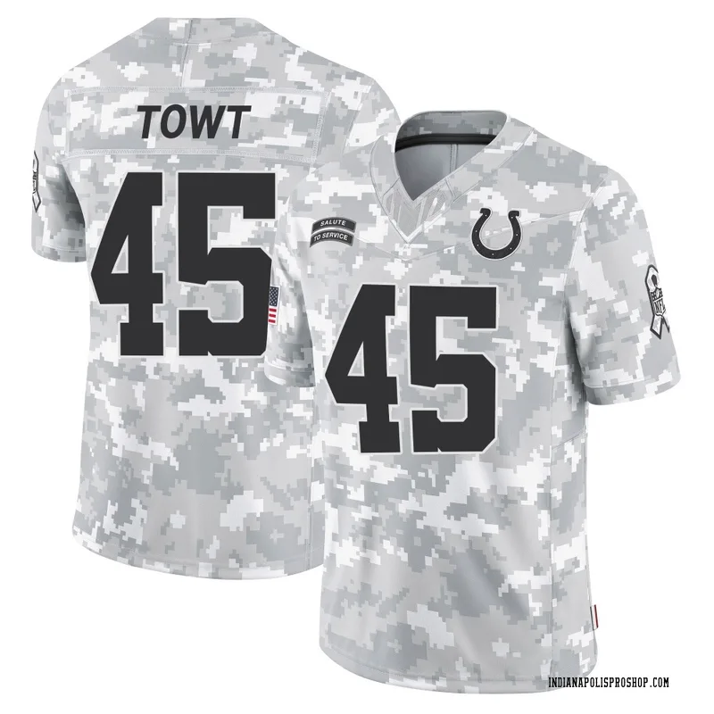 Arctic Camo Men's Carson Towt Indianapolis Colts Limited 2024 Salute to Service Jersey