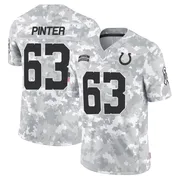 Arctic Camo Men's Danny Pinter Indianapolis Colts Limited 2024 Salute to Service Jersey