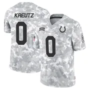 Arctic Camo Men's Josh Kreutz Indianapolis Colts Limited 2024 Salute to Service Jersey