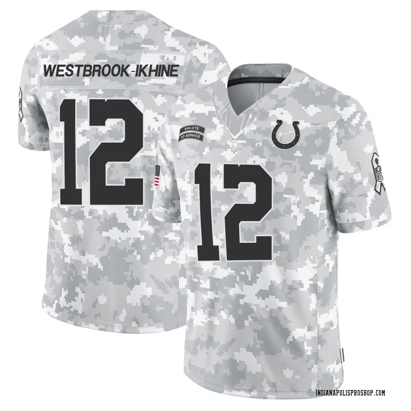 Arctic Camo Men's Nick Westbrook-Ikhine Indianapolis Colts Limited 2024 Salute to Service Jersey