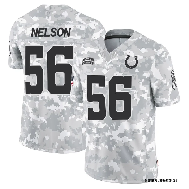 Arctic Camo Men's Quenton Nelson Indianapolis Colts Limited 2024 Salute to Service Jersey
