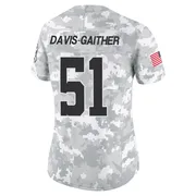 Arctic Camo Women's Akeem Davis-Gaither Indianapolis Colts Limited 2024 Salute to Service Jersey
