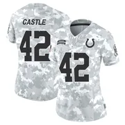 Arctic Camo Women's Anderson Castle Indianapolis Colts Limited 2024 Salute to Service Jersey