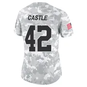 Arctic Camo Women's Anderson Castle Indianapolis Colts Limited 2024 Salute to Service Jersey