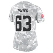 Arctic Camo Women's Danny Pinter Indianapolis Colts Limited 2024 Salute to Service Jersey