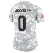 Arctic Camo Women's Nasir Adderley Indianapolis Colts Limited 2024 Salute to Service Jersey