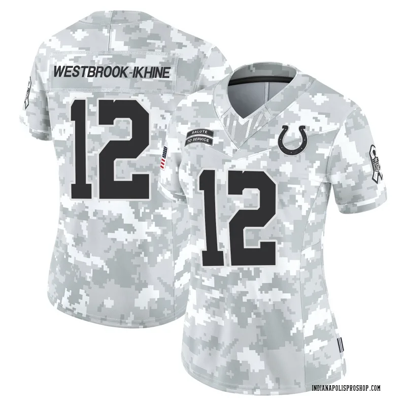 Arctic Camo Women's Nick Westbrook-Ikhine Indianapolis Colts Limited 2024 Salute to Service Jersey
