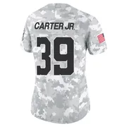 Arctic Camo Women's Rob Carter Jr. Indianapolis Colts Limited 2024 Salute to Service Jersey