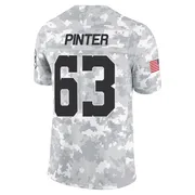Arctic Camo Youth Danny Pinter Indianapolis Colts Limited 2024 Salute to Service Jersey