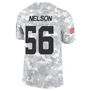 Arctic Camo Youth Quenton Nelson Indianapolis Colts Limited 2024 Salute to Service Jersey