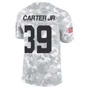 Arctic Camo Youth Rob Carter Jr. Indianapolis Colts Limited 2024 Salute to Service Jersey