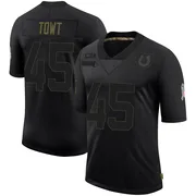 Black Men's Carson Towt Indianapolis Colts Limited 2020 Salute To Service Jersey