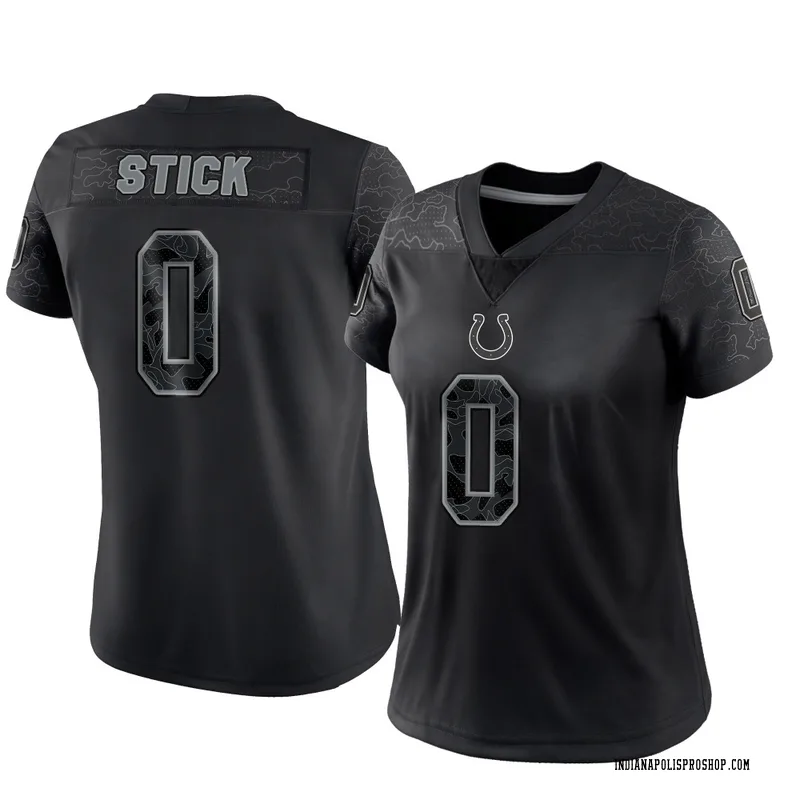 Black Women's Easton Stick Indianapolis Colts Limited Reflective Jersey