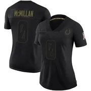 Black Women's Jai'Onte' McMillan Indianapolis Colts Limited 2020 Salute To Service Jersey