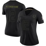 Black Women's Nick Westbrook-Ikhine Indianapolis Colts Limited 2020 Salute To Service Jersey