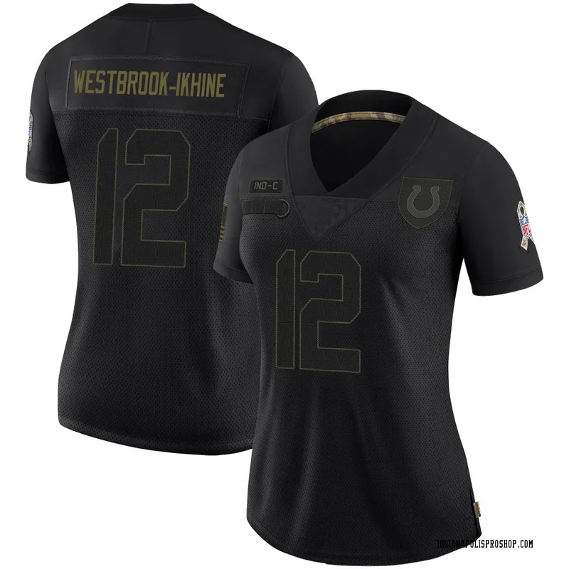 Black Women's Nick Westbrook-Ikhine Indianapolis Colts Limited 2020 Salute To Service Jersey
