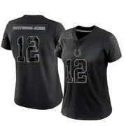 Black Women's Nick Westbrook-Ikhine Indianapolis Colts Limited Reflective Jersey