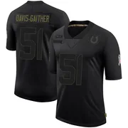 Black Youth Akeem Davis-Gaither Indianapolis Colts Limited 2020 Salute To Service Jersey