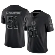 Black Youth Akeem Davis-Gaither Indianapolis Colts Limited Reflective Jersey