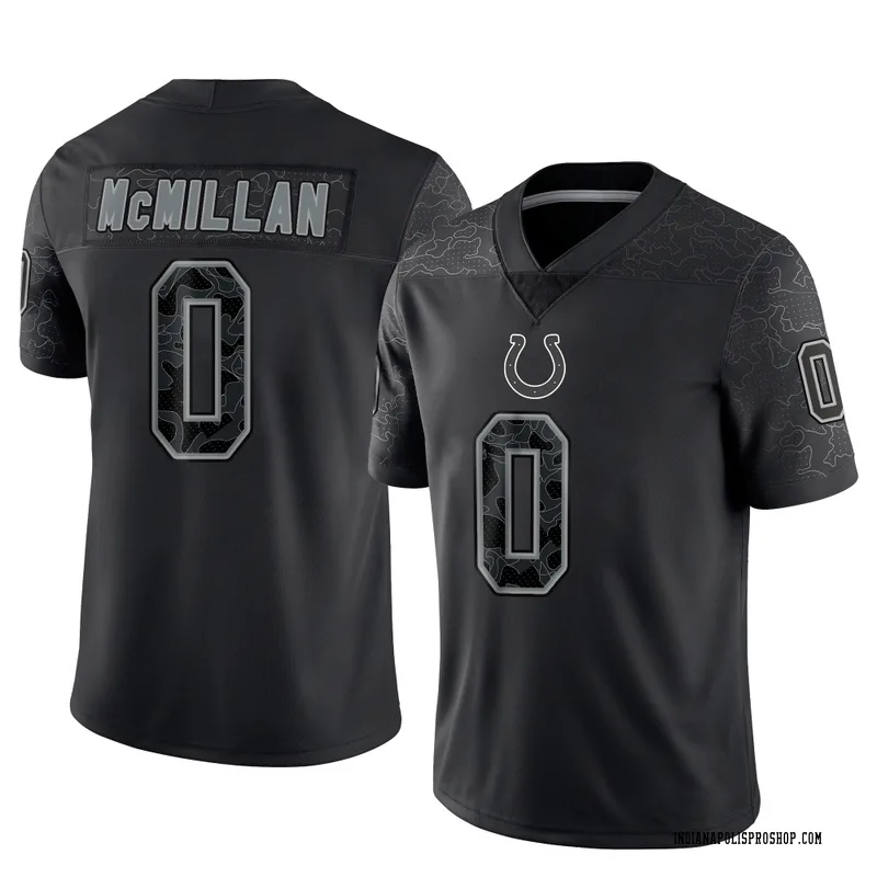 Black Youth Jai'Onte' McMillan Indianapolis Colts Limited Reflective Jersey