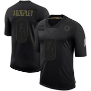 Black Youth Nasir Adderley Indianapolis Colts Limited 2020 Salute To Service Jersey