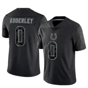 Black Youth Nasir Adderley Indianapolis Colts Limited Reflective Jersey