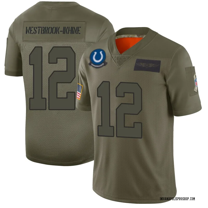 Camo Men's Nick Westbrook-Ikhine Indianapolis Colts Limited 2019 Salute to Service Jersey