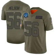 Camo Men's Quenton Nelson Indianapolis Colts Limited 2019 Salute to Service Jersey