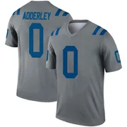 Gray Men's Nasir Adderley Indianapolis Colts Legend Inverted Jersey