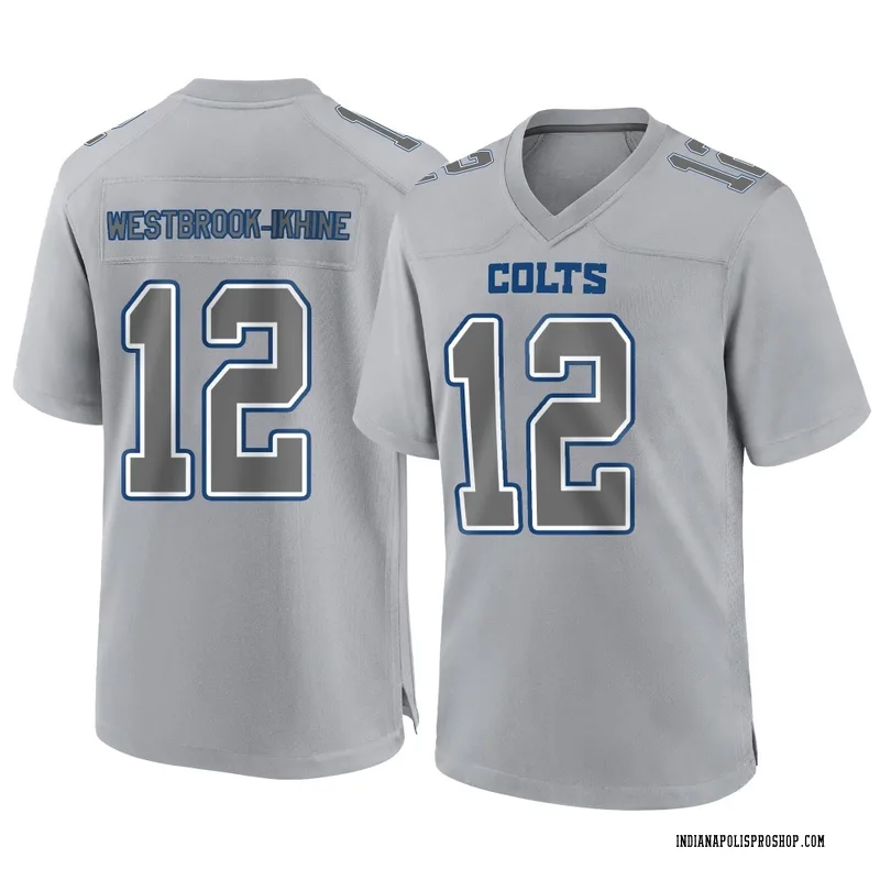 Gray Men's Nick Westbrook-Ikhine Indianapolis Colts Game Atmosphere Fashion Jersey