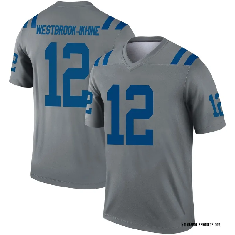Gray Men's Nick Westbrook-Ikhine Indianapolis Colts Legend Inverted Jersey