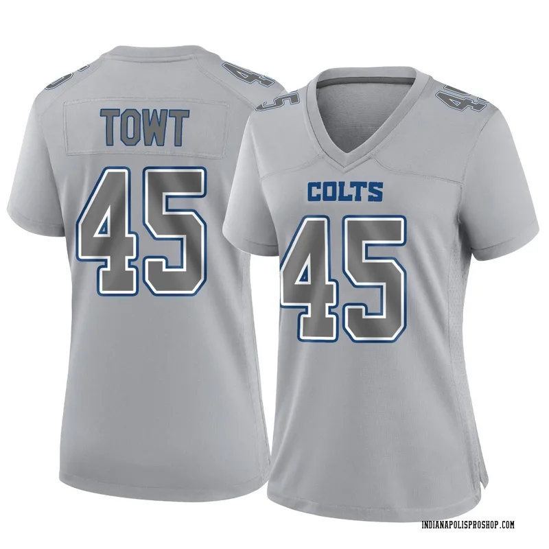 Gray Women's Carson Towt Indianapolis Colts Game Atmosphere Fashion Jersey
