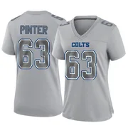 Gray Women's Danny Pinter Indianapolis Colts Game Atmosphere Fashion Jersey