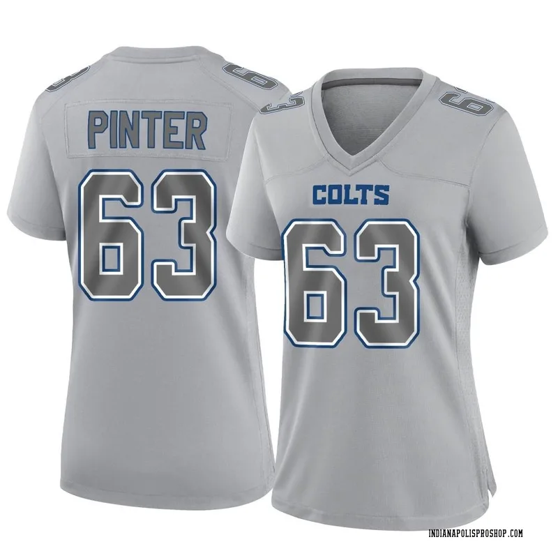 Gray Women's Danny Pinter Indianapolis Colts Game Atmosphere Fashion Jersey