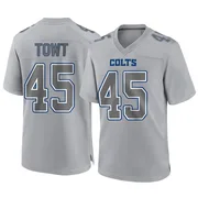 Gray Youth Carson Towt Indianapolis Colts Game Atmosphere Fashion Jersey