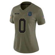Olive Women's Nasir Adderley Indianapolis Colts Limited Sr. 2025 Salute to Service Jersey