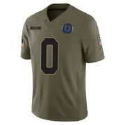Olive Youth Nasir Adderley Indianapolis Colts Limited Sr. 2025 Salute to Service Jersey