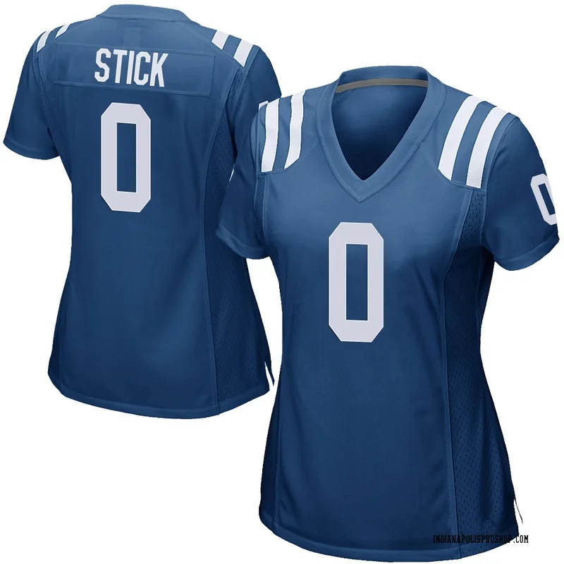 Royal Blue Women's Easton Stick Indianapolis Colts Game Team Color Jersey
