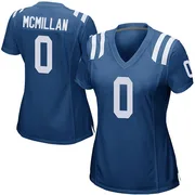 Royal Blue Women's Jai'Onte' McMillan Indianapolis Colts Game Team Color Jersey
