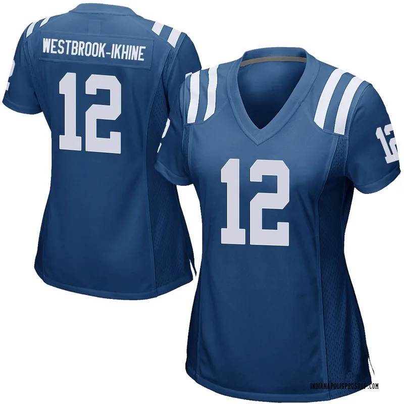Royal Blue Women's Nick Westbrook-Ikhine Indianapolis Colts Game Team Color Jersey