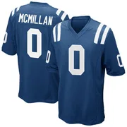 Royal Blue Youth Jai'Onte' McMillan Indianapolis Colts Game Team Color Jersey