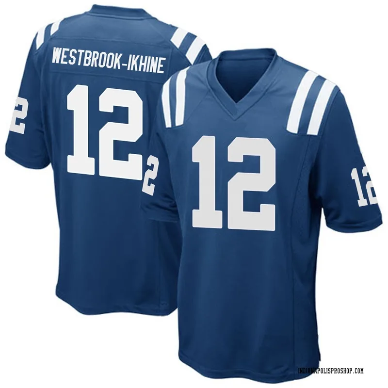Royal Blue Youth Nick Westbrook-Ikhine Indianapolis Colts Game Team Color Jersey