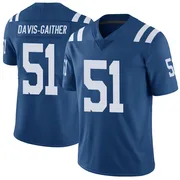 Royal Men's Akeem Davis-Gaither Indianapolis Colts Limited Color Rush Vapor Untouchable Jersey
