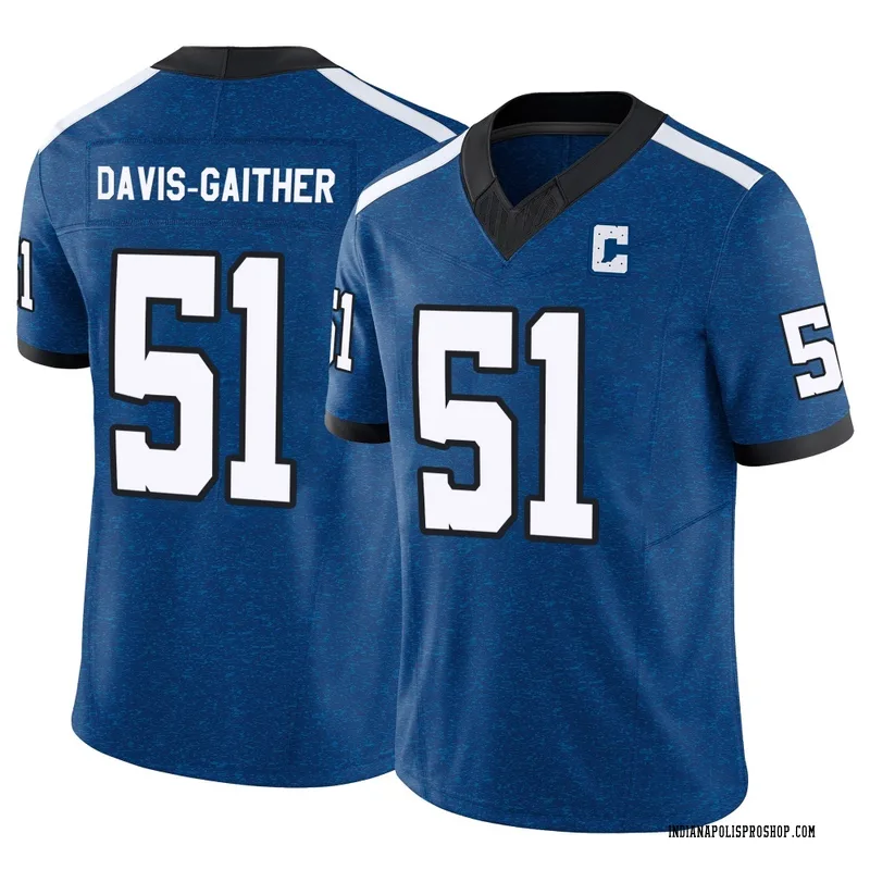 Royal Men's Akeem Davis-Gaither Indianapolis Colts Limited Indiana Nights Alternate Vapor F.U.S.E. Jersey