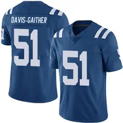 Royal Men's Akeem Davis-Gaither Indianapolis Colts Limited Team Color Vapor Untouchable Jersey