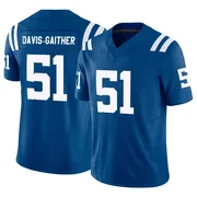 Royal Men's Akeem Davis-Gaither Indianapolis Colts Limited Vapor F.U.S.E. Jersey