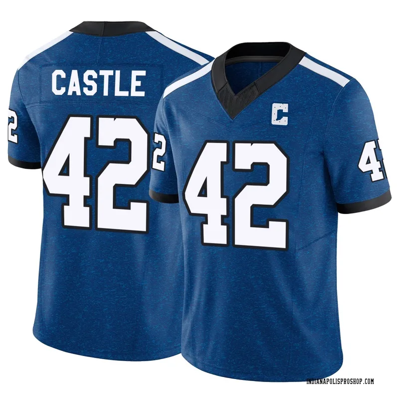 Royal Men's Anderson Castle Indianapolis Colts Limited Indiana Nights Alternate Vapor F.U.S.E. Jersey