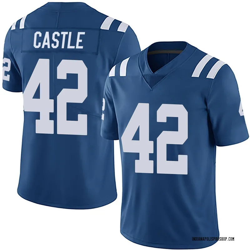 Royal Men's Anderson Castle Indianapolis Colts Limited Team Color Vapor Untouchable Jersey