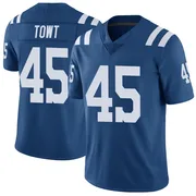 Royal Men's Carson Towt Indianapolis Colts Limited Color Rush Vapor Untouchable Jersey